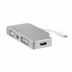 StarTech.com CDPVGDVHDMDP κάρτα γραφικών USB 3840 x 2160 εικονοστοιχεία Άργυρος 