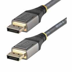 StarTech.com DP14VMM1F καλώδιο DisplayPort 0,3 m Μαύρος [Μαύρο], Γκρι 