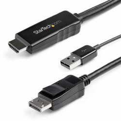 StarTech.com HD2DPMM3M προσαρμογέας καλωδίου βίντεο 3 m HDMI Τύπος A [Standard] DisplayPort Μαύρος [Μαύρο] 