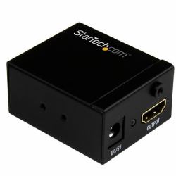 StarTech.com HDBOOST επεκτατικό AV Επαναλήπτης AV Μαύρος [Μαύρο] 