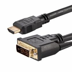 StarTech.com HDMIDVIMM6 προσαρμογέας καλωδίου βίντεο 1,8 m HDMI DVI-D Μαύρος [Μαύρο] 