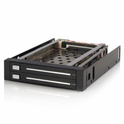 StarTech.com HSB220SAT25B drive bay πίνακας 8,89 cm [3.5"] Πάνελ καστόνι Μαύρος [Μαύρο] 