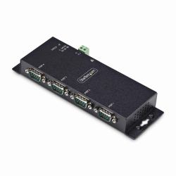 StarTech.com I43-SERIAL-ETHERNET σειριακός μετατροπέας/αναμεταδότης/μονωτής RS-232 RJ-45 Μαύρος [Μαύρο] 