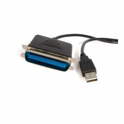 StarTech.com ICUSB1284 παράλληλο καλώδιο Μαύρος [Μαύρο] 1,9 m 