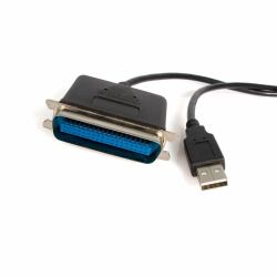 StarTech.com ICUSB128410 παράλληλο καλώδιο Μαύρος [Μαύρο] 30,5 m 
