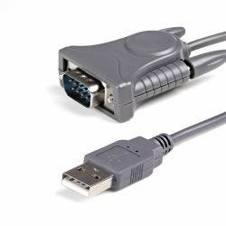 StarTech.com ICUSB232DB25 σειριακό καλώδιο Γκρι 0,9 m USB Τύπου-A DB-9 