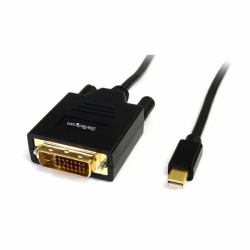 StarTech.com MDP2DVIMM6 προσαρμογέας καλωδίου βίντεο 1,8 m Mini DisplayPort DVI-D Μαύρος [Μαύρο] 