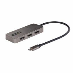 StarTech.com MST14CD123HD κάρτα γραφικών USB 3840 x 2160 εικονοστοιχεία Γκρι 