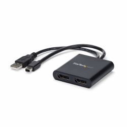 StarTech.com MSTMDP122DP διαχωριστής βίντεο Mini DisplayPort 2x DisplayPort 
