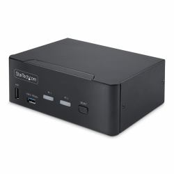 StarTech.com P2CDD143-KVM-SWITCH εναλλαγέας [switches] KVM Μαύρος [Μαύρο] 