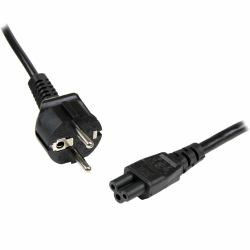StarTech.com PXTNB3SEU2M καλώδιο ρεύματος Μαύρος [Μαύρο] 2 m CEE7/7 C5 σύνδεσμος 