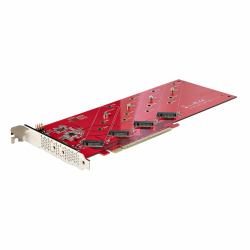 StarTech.com QUAD-M2-PCIE-CARD-B κάρτα διεπαφής/προσαρμογέας Εσωτερικός M.2 