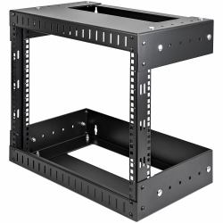 StarTech.com RK812WALLOA ράφι για εξυπηρετητές 8U Επίτοιχο ράφι Μαύρος [Μαύρο] 