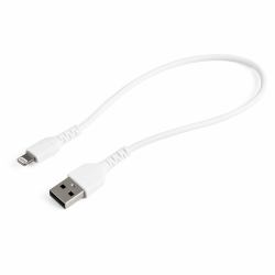 StarTech.com RUSBLTMM30CMW καλώδιο κινητού τηλεφώνου Λευκός [Άσπρος] 0,3 m USB A Lightning 