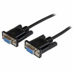 StarTech.com SCNM9FF1MBK σειριακό καλώδιο Μαύρος [Μαύρο] 1 m DB-9 
