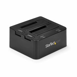 StarTech.com SDOCK2U33 docking station δίσκων αποθήκευσης USB 3.2 Gen 1 [3.1 Gen 1] Type-B Μαύρος [Μαύρο] 