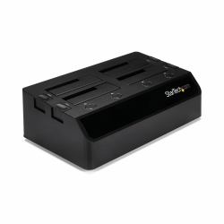 StarTech.com SDOCK4U33 docking station δίσκων αποθήκευσης USB 3.2 Gen 1 [3.1 Gen 1] Type-B Μαύρος [Μαύρο] 