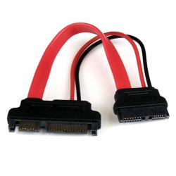 StarTech.com SLSATAADAP6 SATA καλώδιο 0,1524 m Slimline SATA 13 pin SATA 7+15 pin Κόκκινο 