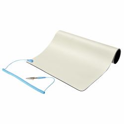 StarTech.com SM-ANTI-STATIC-MAT αντιστατικό χαλί Μπεζ, Μαύρος [Μαύρο] Πολυβινυλοχλωρίδιο [PVC ] 1 τεμάχια 
