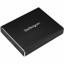 StarTech.com SM22BU31C3R αποθηκευτικά περιβλήματα μονάδων αποθήκευσης Περίβλημα SSD Μαύρος [Μαύρο] M.2 
