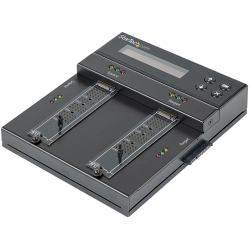 StarTech.com SM2DUPE11 αντιγραφέας πολυμέσων Αναπαραγωγέας σκληρού δίσκου/SSD Μαύρος [Μαύρο] 1 αντίγραφα 