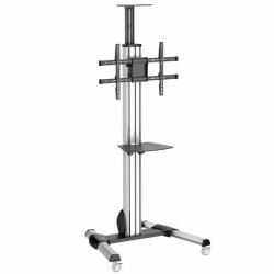 StarTech.com STNDMTV70 βάση προβολής σήμανσης 190,5 cm [75"] Μαύρος [Μαύρο], Ανοξείδωτο ατσάλι 