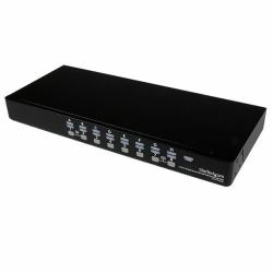 StarTech.com SV1631DUSBU εναλλαγέας [switches] KVM Τοποθέτηση rack Μαύρος [Μαύρο] 