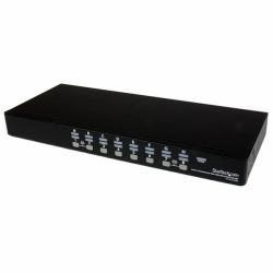 StarTech.com SV1631DUSBUK εναλλαγέας [switches] KVM Μαύρος [Μαύρο] 
