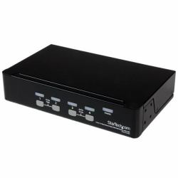 StarTech.com SV431DUSBU εναλλαγέας [switches] KVM Τοποθέτηση rack Μαύρος [Μαύρο] 