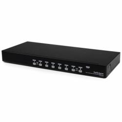 StarTech.com SV831DUSBU εναλλαγέας [switches] KVM Τοποθέτηση rack Μαύρος [Μαύρο] 