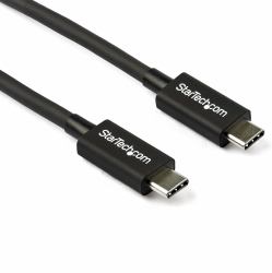 StarTech.com TBLT34MM80CM Thunderbolt καλώδιο 0,8 m 40 Gbit/s Μαύρος [Μαύρο] 
