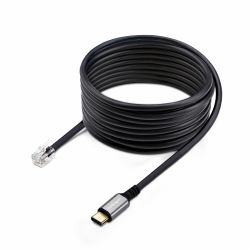 StarTech.com UR9-HEADSET-ADAPTER μετατροπέας καλωδίου USB-C RJ-9 Μαύρος [Μαύρο] 