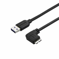StarTech.com USB3AU2MRS καλώδιο USB USB 3.2 Gen 1 [3.1 Gen 1] 2 m USB A Micro-USB B 5 Gbit/s Μαύρος [Μαύρο] 