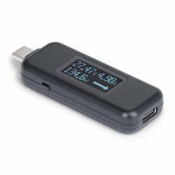 StarTech.com USBC-PWRTESTER δοκιμαστής τροφοδοσίας Μαύρος [Μαύρο] 