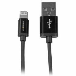 StarTech.com USBLT1MB καλώδιο Lightning 1 m Μαύρος [Μαύρο] 