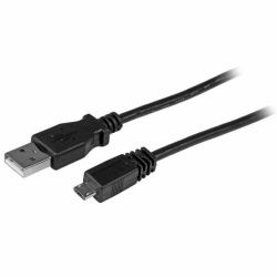 StarTech.com 10 ft USB A - MicroUSB B Cable καλώδιο USB 3 m Micro-USB B Μαύρος [Μαύρο] 