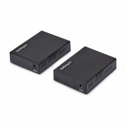 StarTech.com VDSL-LAN-EXTENDER-EU επεκτατικό δικτύου Πομπός & δέκτης δικτύου Μαύρος [Μαύρο] 10, 100, 300 Mbit/s 