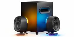 Steelseries ARENA 7 2-way Μαύρος [Μαύρο] Ενσύρματo & Ασύρματo 