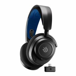 Steelseries Arctis Nova 7P Ακουστικά Ενσύρματo & Ασύρματo Head-band Παιχνίδι USB Type-C Bluetooth Μαύρος [Μαύρο], Μπλε 