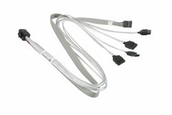 Supermicro CBL-SAST-0616 καλώδιο Serial Attached SCSI [SAS] 0,5 m Γκρι 