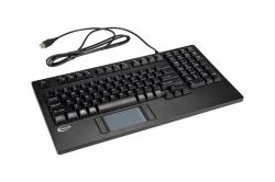 Supermicro KYB-TP-425UB πληκτρολόγιο Βιομηχανικός USB Μαύρος [Μαύρο]  - Έκδοση UK