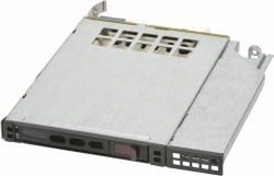 Supermicro MCP-220-81506-0N drive bay πίνακας 2.5" Πάνελ μεταφοράς Μαύρος [Μαύρο], Μεταλλικός 