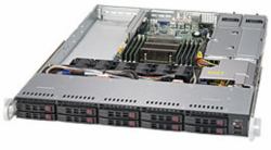 Supermicro 1018R-WC0R Intel® C612 LGA 2011 [Socket R] Rack [1U] Μαύρος [Μαύρο], Άργυρος 