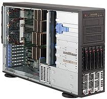 Supermicro 8046B-TRF Intel® 7500 LGA 1567 [Socket LS] Rack [4U] Μαύρος [Μαύρο] 