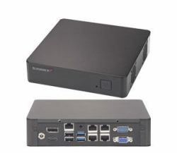 Supermicro E200-9B 2L μεγέθους Η/Υ Μαύρος [Μαύρο] N3700 BGA 1170 1,6 GHz 