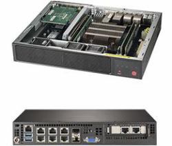 Supermicro SuperServer E300-9D-4CN8TP Intel® SoC Μαύρος [Μαύρο] 