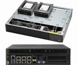 Supermicro SYS-E301-9D-8CN8TP barebone διακομιστή Intel® SoC Μαύρος [Μαύρο] 