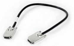 Synology Cable Infiniband InfiniBand & Καλώδιο Οπτικών Ινών 0,63 m SATAx4 Μαύρος [Μαύρο], Ματ ατσάλι 