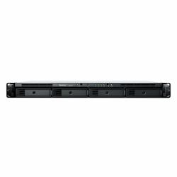 Synology RackStation RS422+ NAS & διακομιστής αποθήκευσης Rack [1U] Ryzen Embedded R1600 2 GB DDR4 DSM Μαύρος [Μαύρο] 