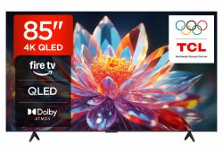 TCL T6C 85T6C-UK τηλεόραση 2,16 m [85"] 4K Ultra HD Έξυπνη τηλεόραση Wi-Fi Μεταλλικός 350 cd/m² 
